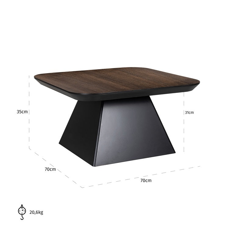 Coffee table Bonvoy brown - FABULOUS HOME