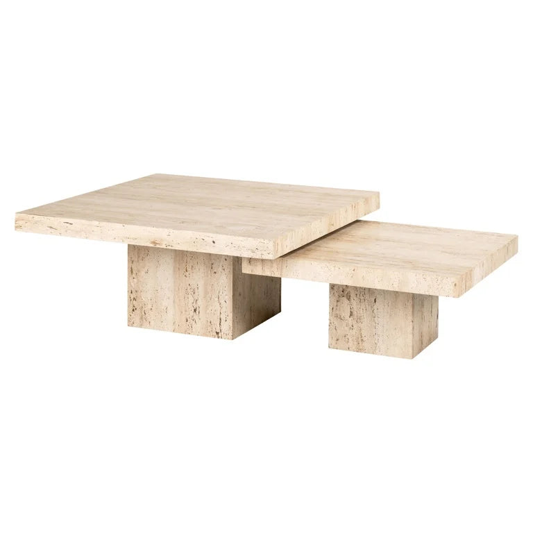 Coffee table La Cantera set of 2 - FABULOUS HOME