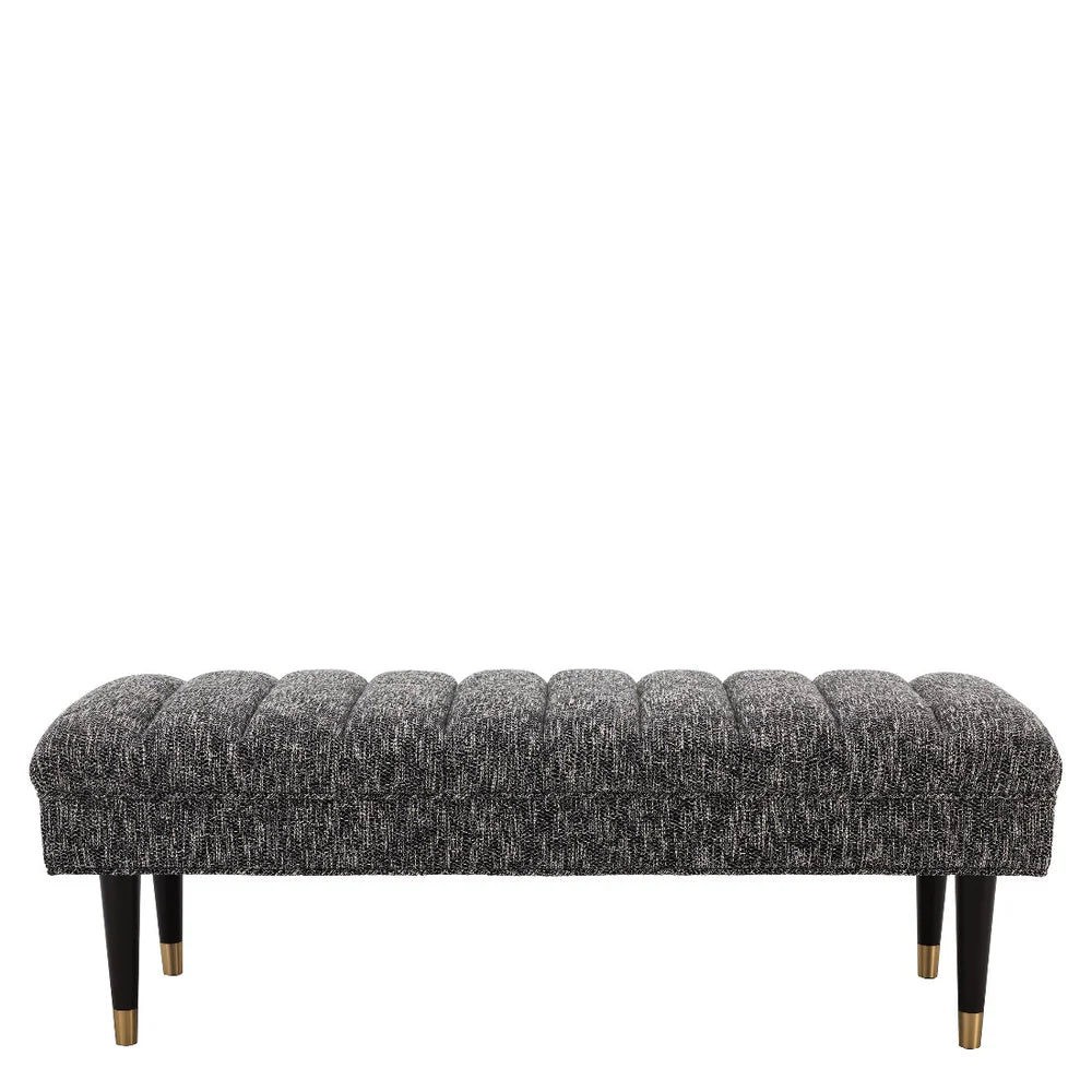 Bench Margot L - Black - FABULOUS HOME