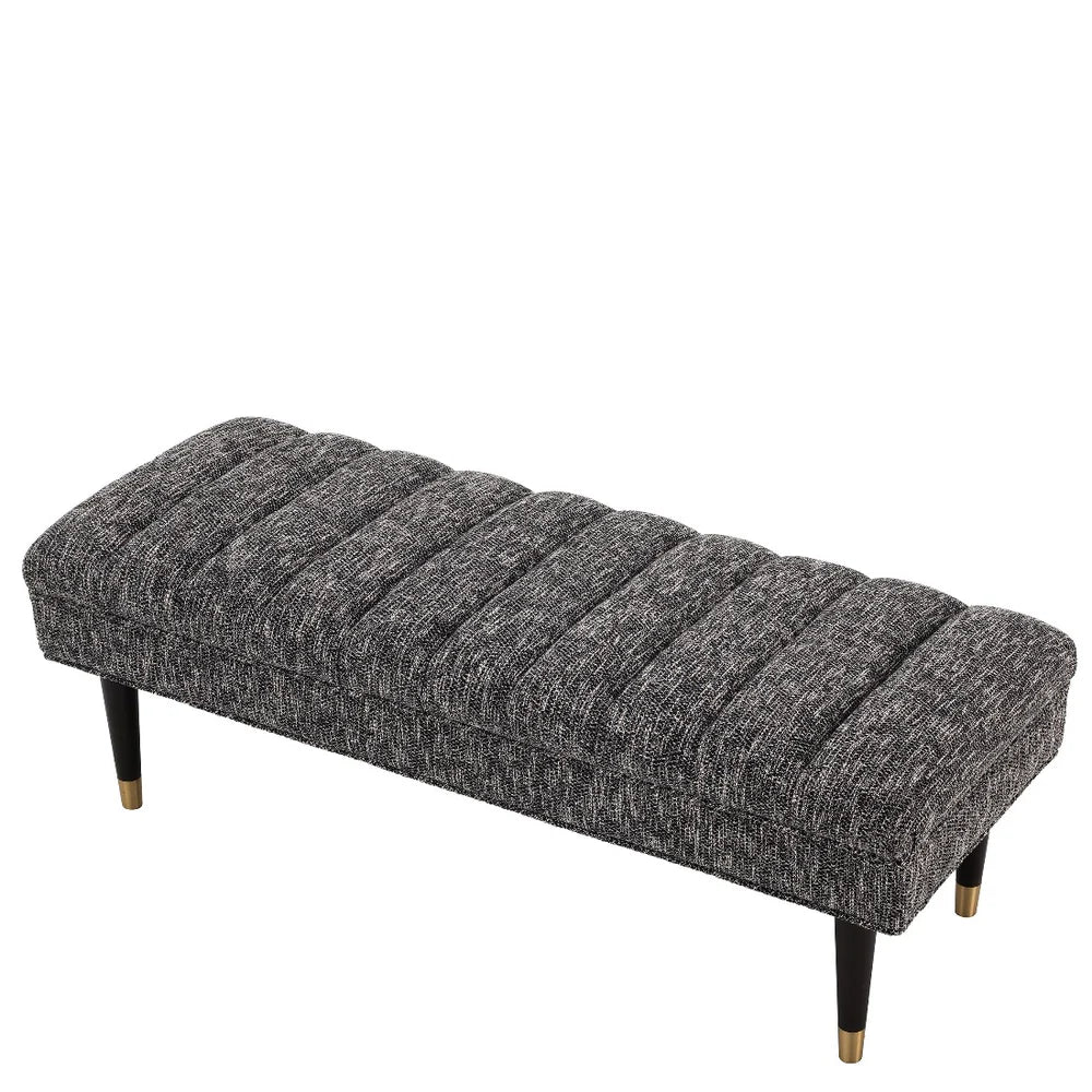 Bench Margot L - Black - FABULOUS HOME