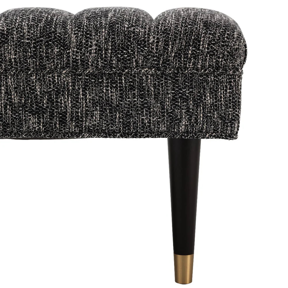 Bench Margot L - Black - FABULOUS HOME