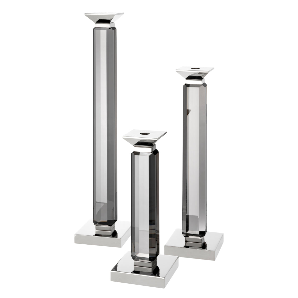 Candle Holder Livia set of 3 - FABULOUS HOME