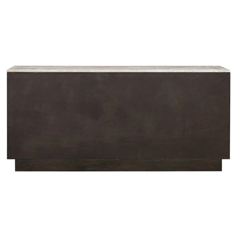 Sideboard Claremont 4-doors (Brown) - FABULOUS HOME