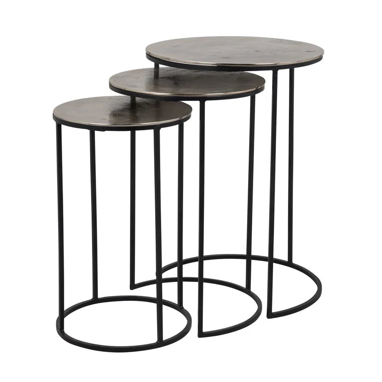 Coffee table Nolan set of 3 - FABULOUS HOME