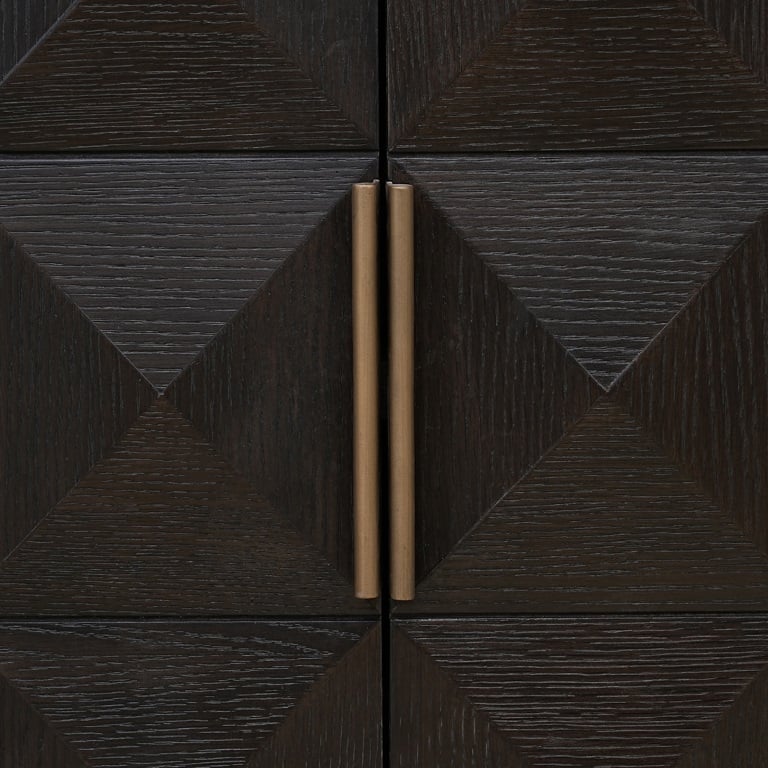 Sideboard Claremont 4-doors (Brown) - FABULOUS HOME