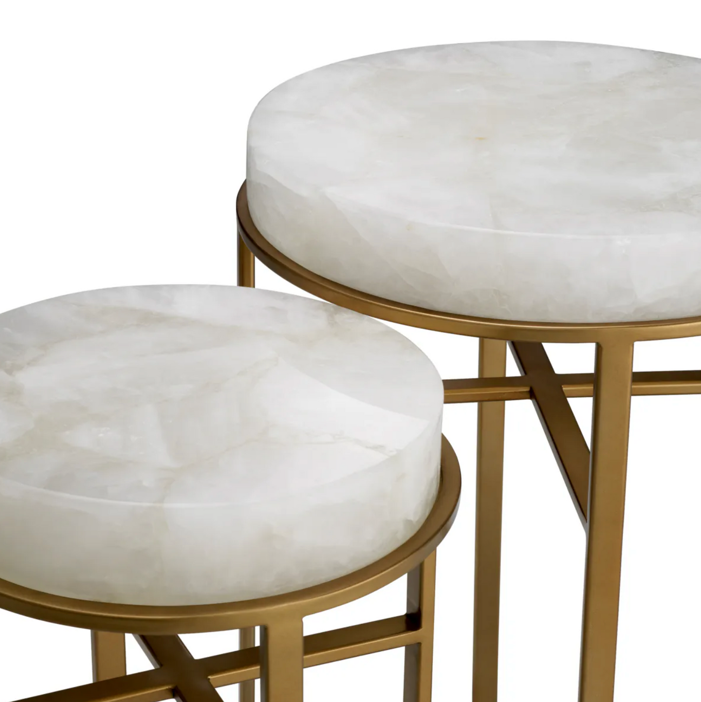 Side Table Hoxton set of 2 - FABULOUS HOME
