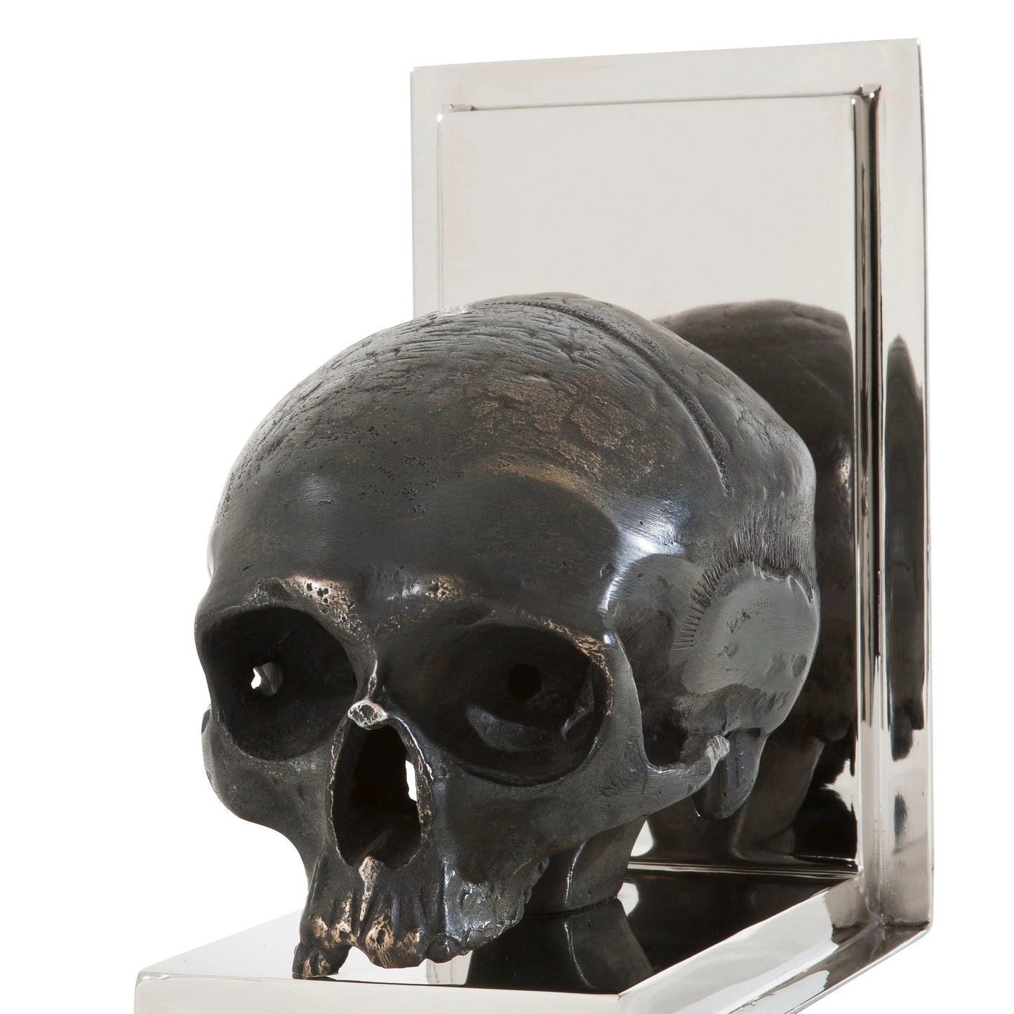 Bookend Skull set of 2