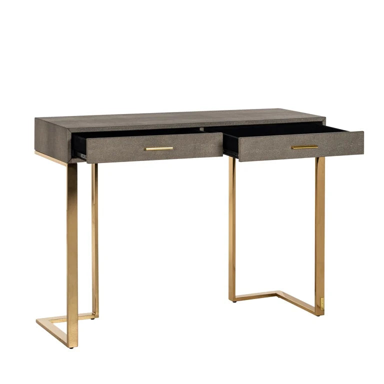 Console Marie-Lou 2-drawers (Gold)