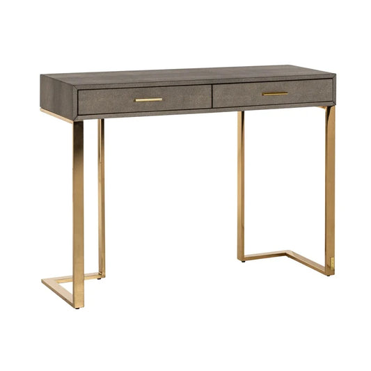 Console Marie-Lou 2-drawers (Gold)