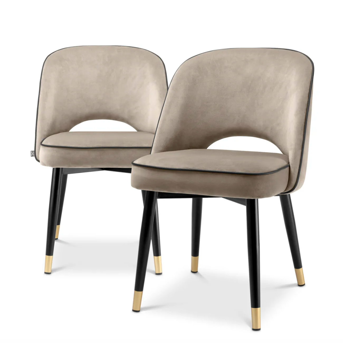 Dining Chair Cliff set of 2 - FABULOUS HOME