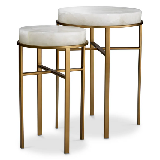 Side Table Hoxton set of 2 - FABULOUS HOME