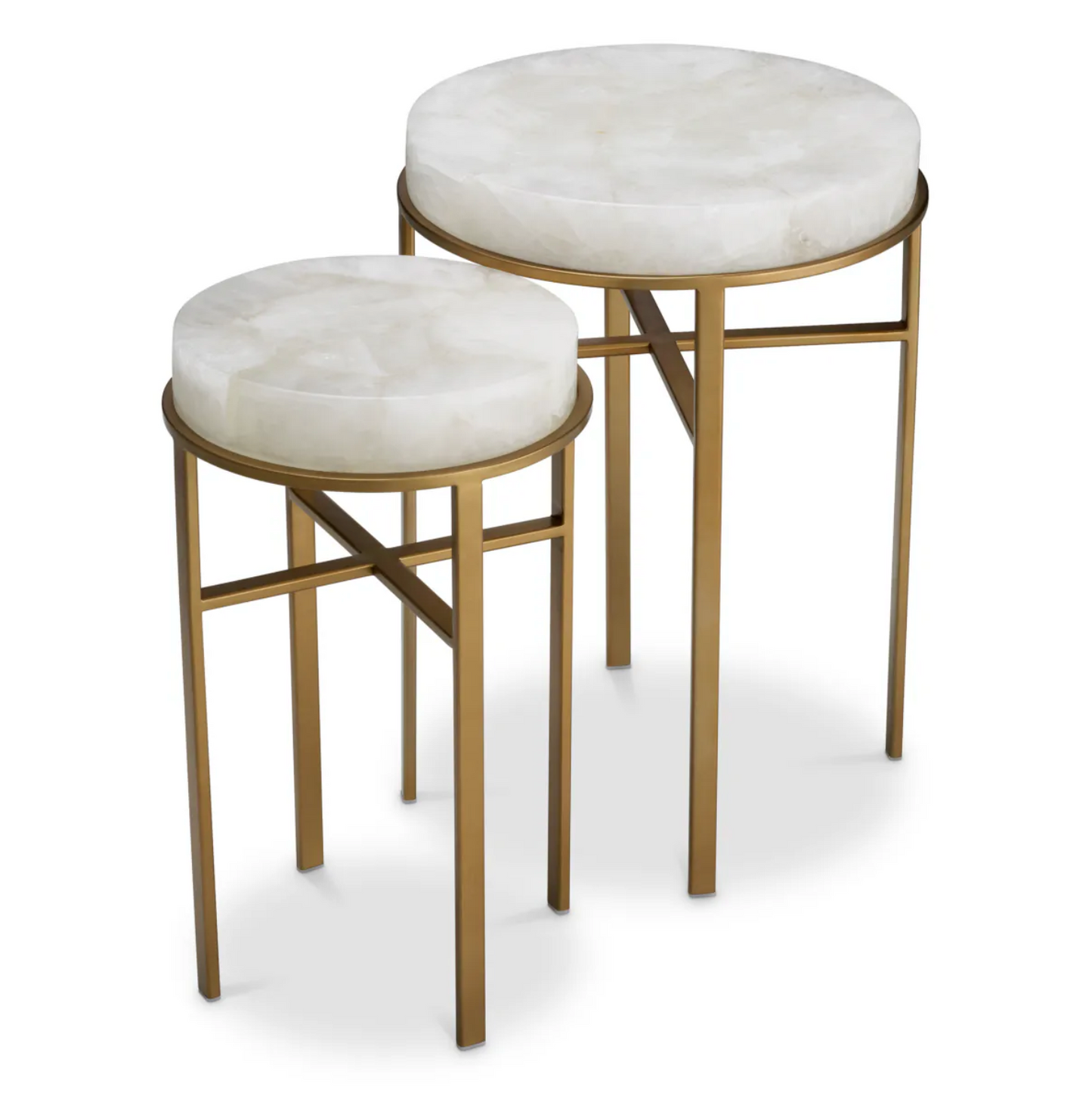 Side Table Hoxton set of 2 - FABULOUS HOME