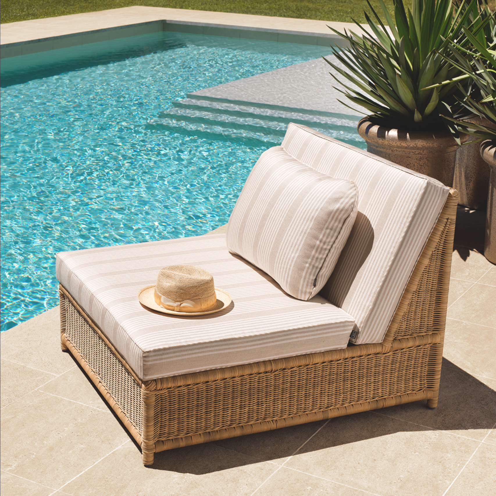 Outdoor Modular Chair Hampton - FABULOUS HOME