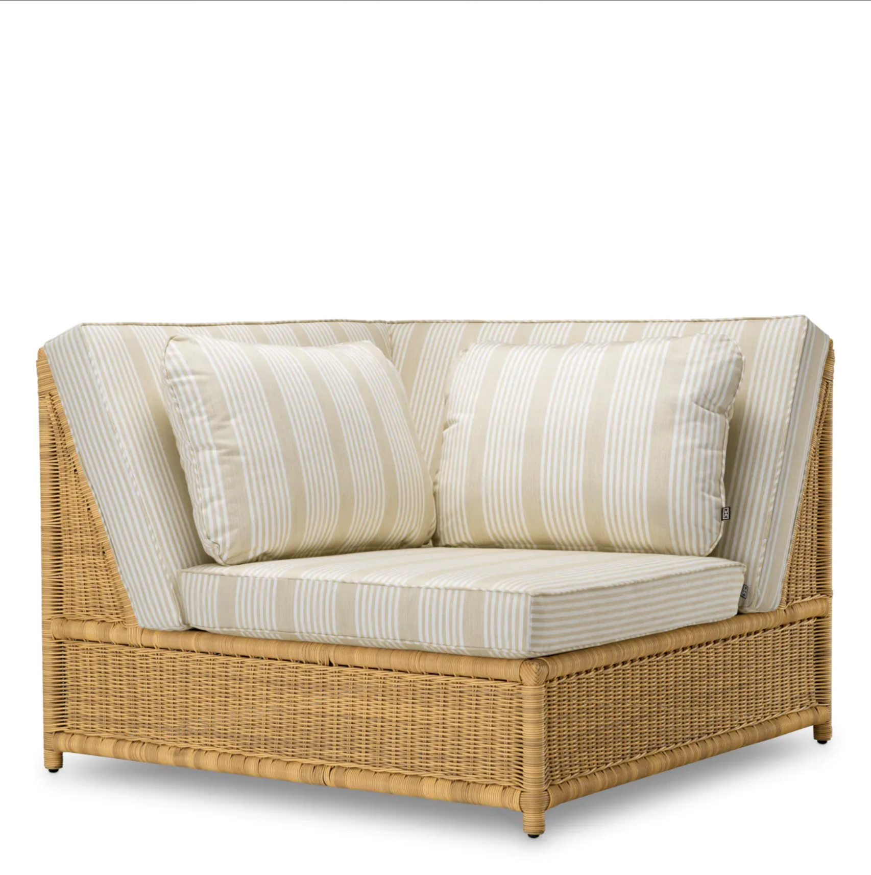 Outdoor Modular Chair Hampton corner - FABULOUS HOME
