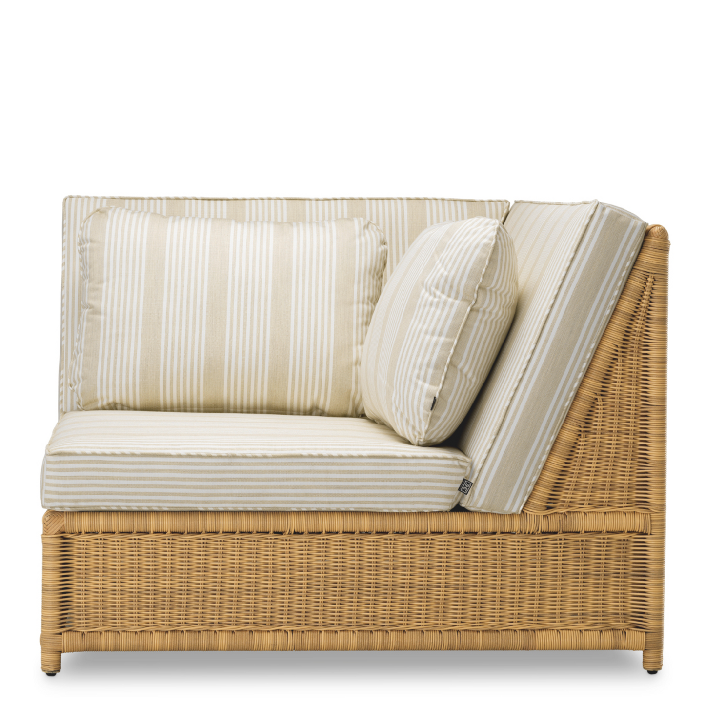 Outdoor Modular Chair Hampton corner - FABULOUS HOME