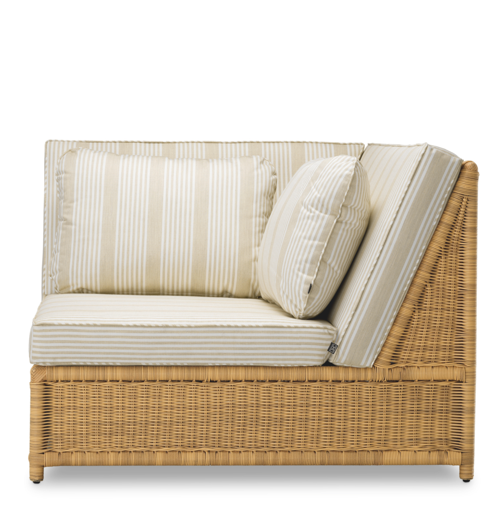Outdoor Modular Chair Hampton corner - FABULOUS HOME