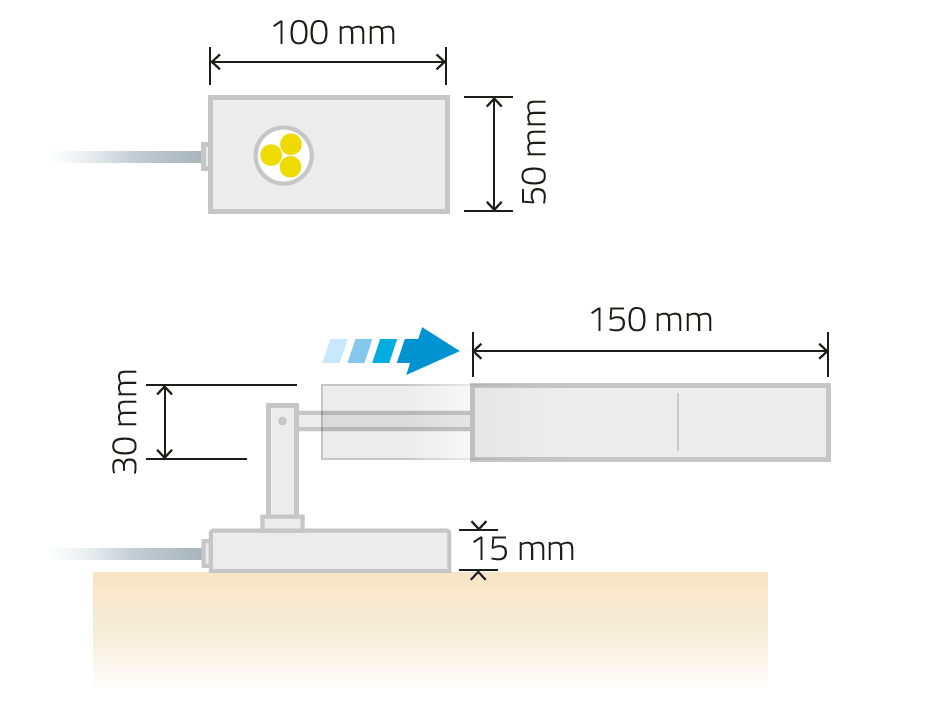 Master zoom bullet spotlight